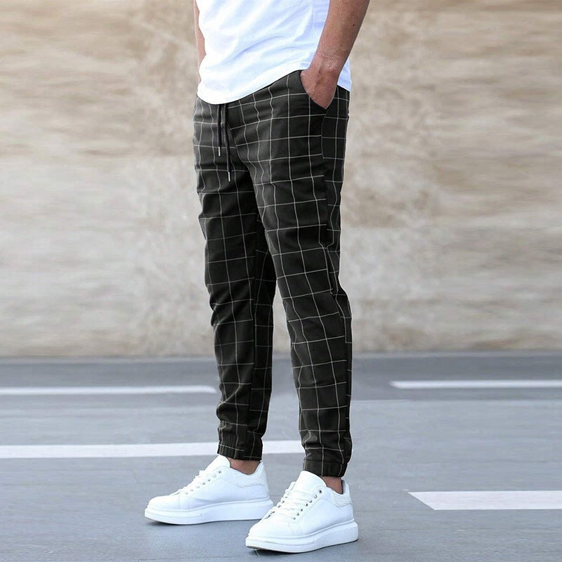 Kristjan™ | Meeste Ruuduline Jogger-püks