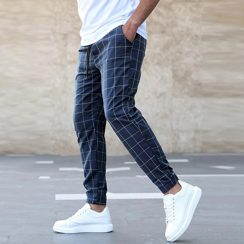 Kristjan™ | Meeste Ruuduline Jogger-püks