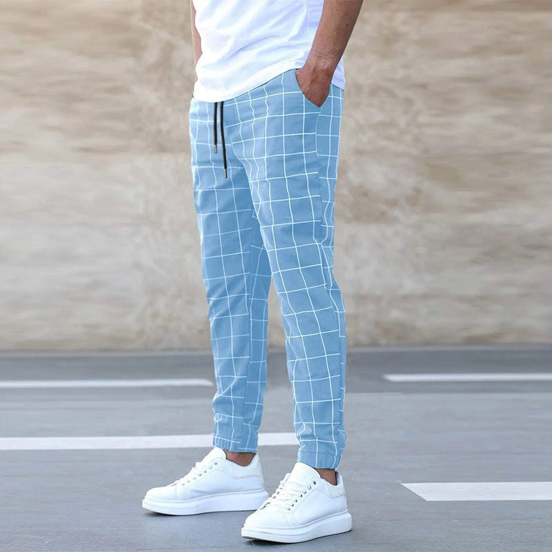 Kristjan™ | Meeste Ruuduline Jogger-püks