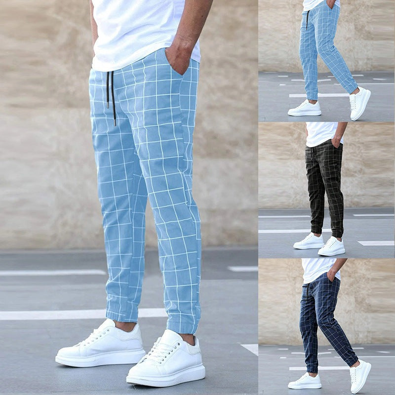 Kristjan™ | Meeste Ruuduline Jogger-püks